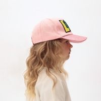Кепка для девочки MINAKU "LOVE" цвет розовый, р-р 52 Кепка для девочки MINAKU "LOVE" цвет розовый, р-р 52