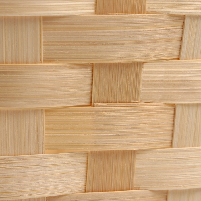 Корзина плетёная , 30х22 x H13/49см, бамбук, натуральный Корзина плетёная , 30х22 x H13/49см, бамбук, натуральный