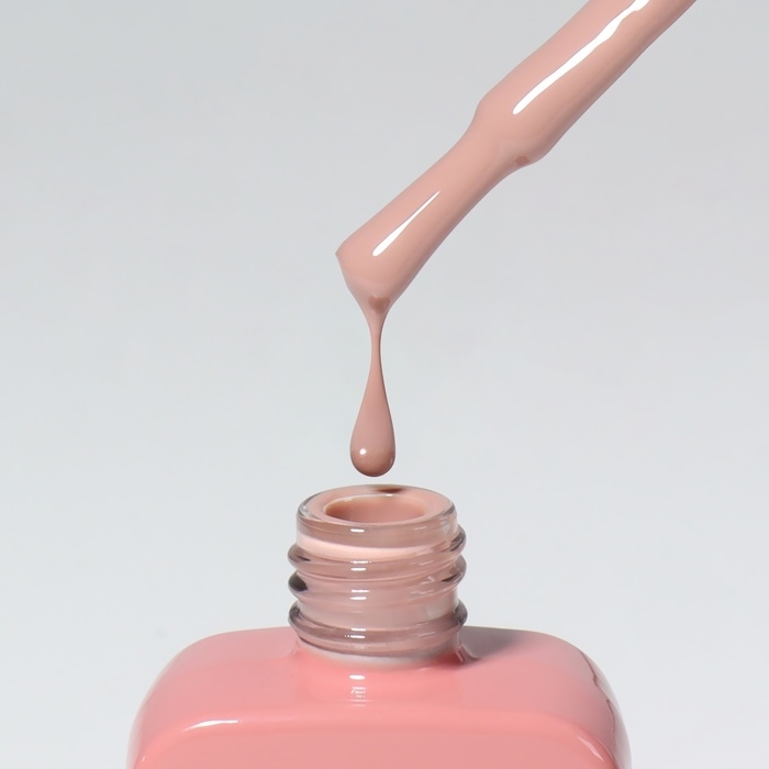 Гель лак для ногтей &laquo;SIMPLE&raquo;, 3-х фазный, 10 мл, LED/UV, цвет нюдовый (102)