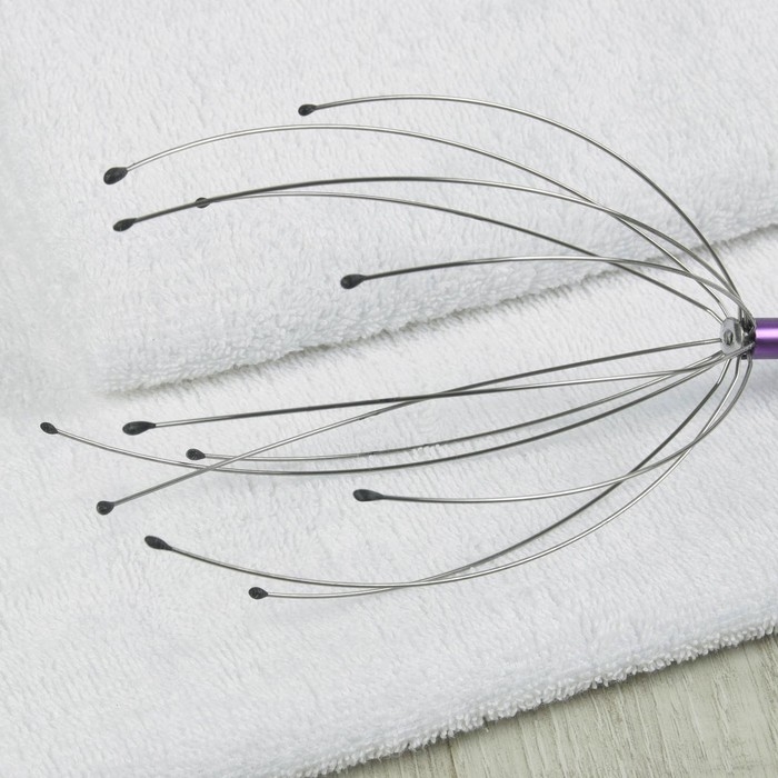 Массажёр &laquo;Мурашка&raquo; для головы, цвет МИКС