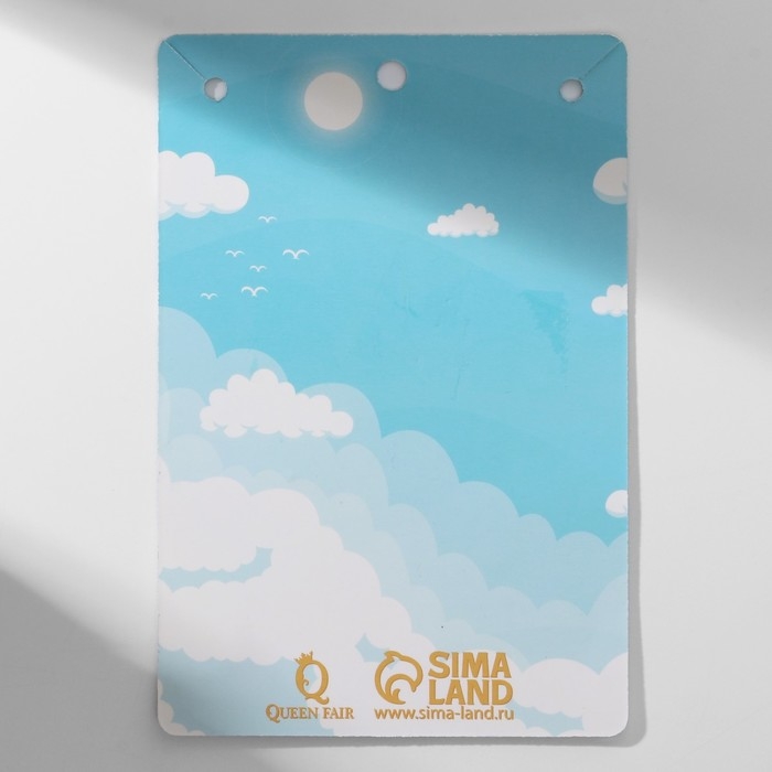 Кулон &laquo;Прелесть&raquo; заяц, цветной в золоте, 40 см