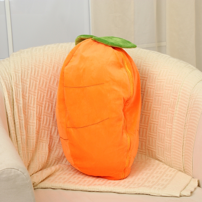 Мягкая игрушка «Зайка-морковка», 60 см Мягкая игрушка «Зайка-морковка», 60 см