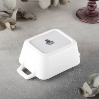 Форма для запекания фарфоровая Wilmax, 15&times;9,5 см, цвет белый