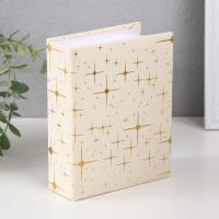 Фотоальбом на 100 фото 10х15 см "Сияние звёзд" кожзам МИКС 5х13х16,5 см