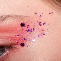 Набор 2 предмета: значок, глиттер &laquo;Корейский стиль&raquo;, цветной, глиттер - цвет МИКС