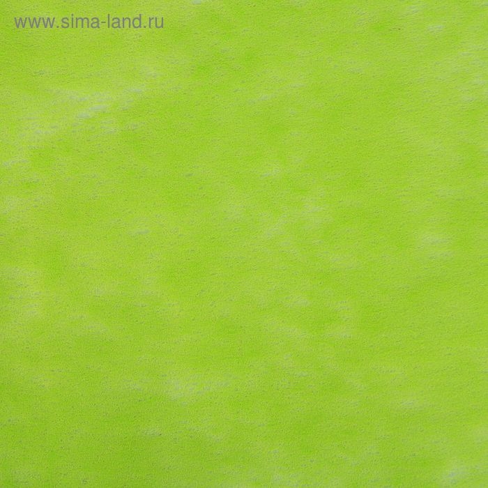 Фетр для упаковок и поделок, однотонный, салатовый, зеленый, двусторонний, рулон 1шт., 0,5 x 15 м