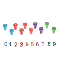Печать цветная &laquo;Цифры&raquo;, набор 10 шт., МИКС