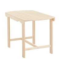 Стол, 120&times;63&times;73см, из липы, с закругленными краями, Экстра