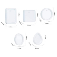 Форма силиконовая универсальная &laquo;Кулоны&raquo; набор 5 форм