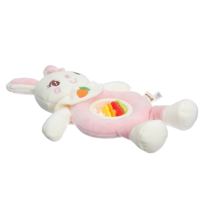 Игрушка-погремушка мягкая &laquo;Милая зайка&raquo;, Крошка Я