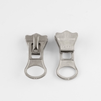 Бегунок автоматический для молнии &laquo;Трактор&raquo;, №8, 10 шт, цвет никель