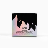 Ароматическая свеча прикол &laquo;Адски устала&raquo;, аромат ваниль, 8,3 х 5,3 х 8,3 см.