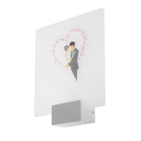 Бра "Любовь" LED 6Вт 4000К белый 24х6х24 см