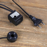 Фонтан "Горка с ручейками" 13х16х20 см (с подсветкой)