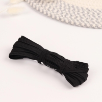 Резинка бельевая, 6 мм, 10 &plusmn; 1 м, цвет чёрный, цена за 1 штуку