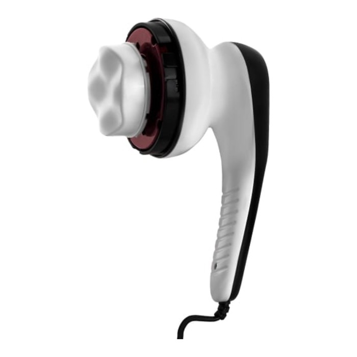 Массажёр для тела Galaxy LINE GL 4943, электрический, 18 Вт,1 реж, 4 насад,от сети, чёрн-бел 1037233 Массажёр для тела Galaxy LINE GL 4943, электрический, 18 Вт,1 реж, 4 насад,от сети, чёрн-бел 1037233