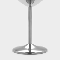 Бокал для вина из нержавеющей стали Magistro, 500 мл, 21&times;9,5 см, цвет серебряный