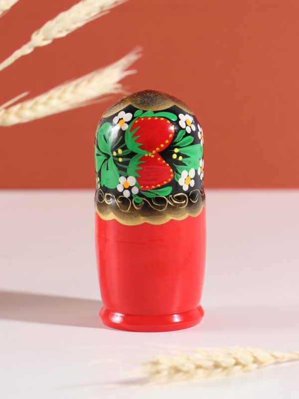 Матрёшка "Анна", хохлома, 5-кукольная, 11см