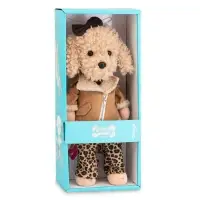 Мягкая игрушка "Lucky Fendy: Леопардовая модница" с каркасом, 37 см