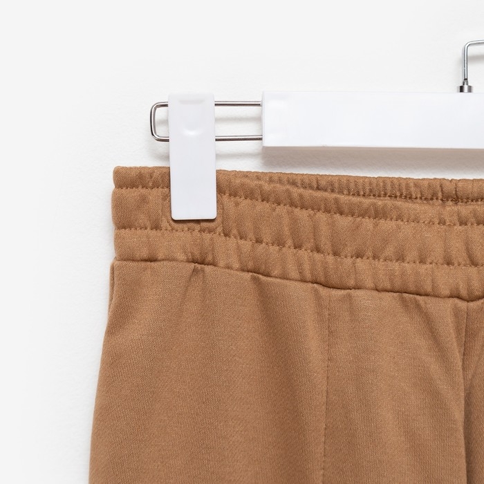 Костюм детский (свитшот, брюки) MINAKU цвет коричневый, рост 128