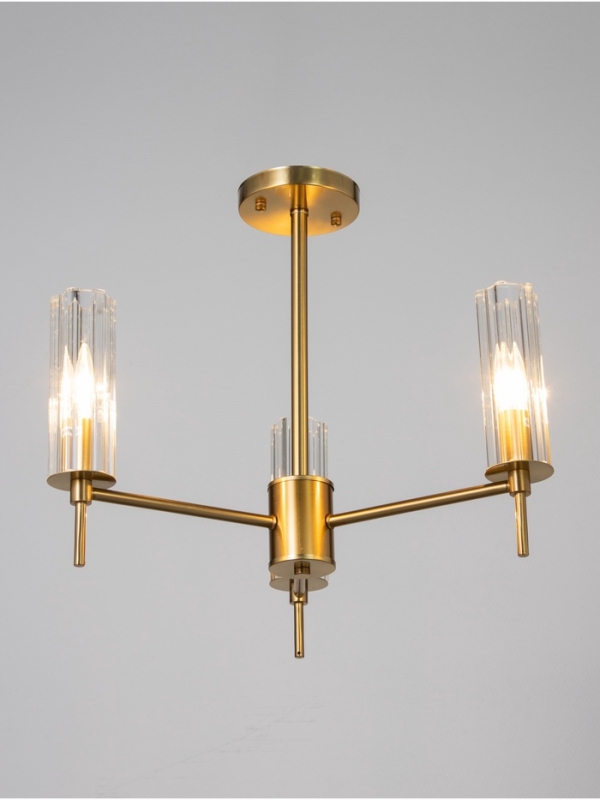 Люстра "Лондон" 3х40Вт Е27 бронза 51х51х41см