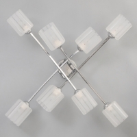 Люстра 6591182/8 E27 40Вт хром 90х90х21 см BayerLux