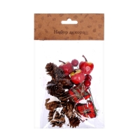 Набор новогоднего декора "Лесные подарочки"