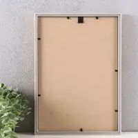 Рамка для фото, А4, 21 x 30 см, пластик, золотистая