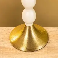 Подсвечник на 1 свечу "Фисташковый" 10,5х10,5х30 см