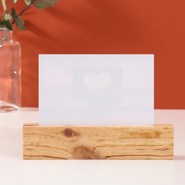 Фоторамка дерево, акрил 10х15 см "Дом" 2,5х20,3х14 см