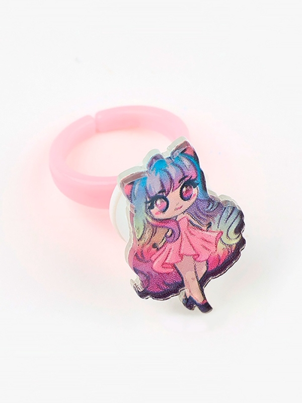 Кольцо крутящиеся детское  "Самая красивая", девочка