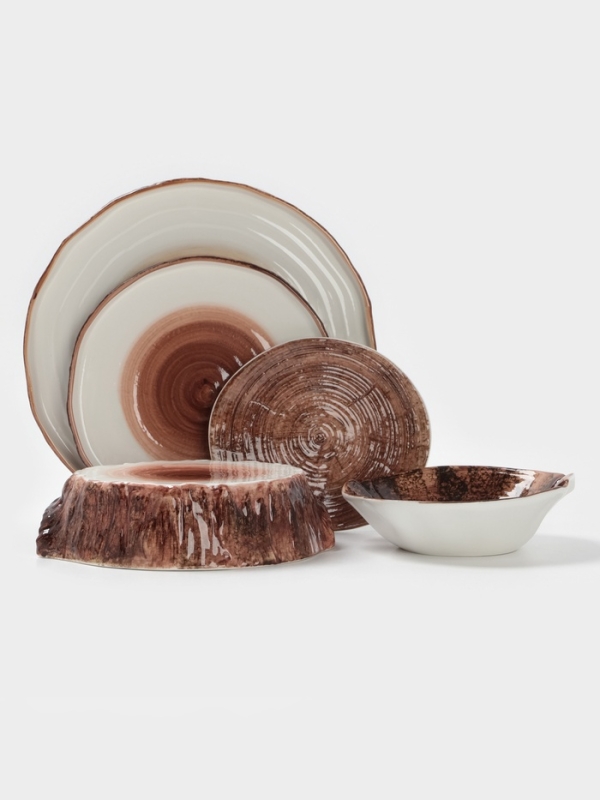 Салатник Magistro "Wood" 16см 16,6х5,3 см