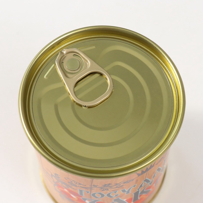 Подарочные носки в банке «Государев заказ», (внутри носки мужские, цвет чёрный) Подарочные носки в банке «Государев заказ», (внутри носки мужские, цвет чёрный)