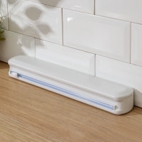 Диспенсер для пищевой плёнки Доляна, 37,3&times; 6,5&times;5,3 см, цвет белый