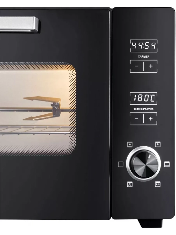 Мини-печь MIO-HY100 38л. 1800Вт черный