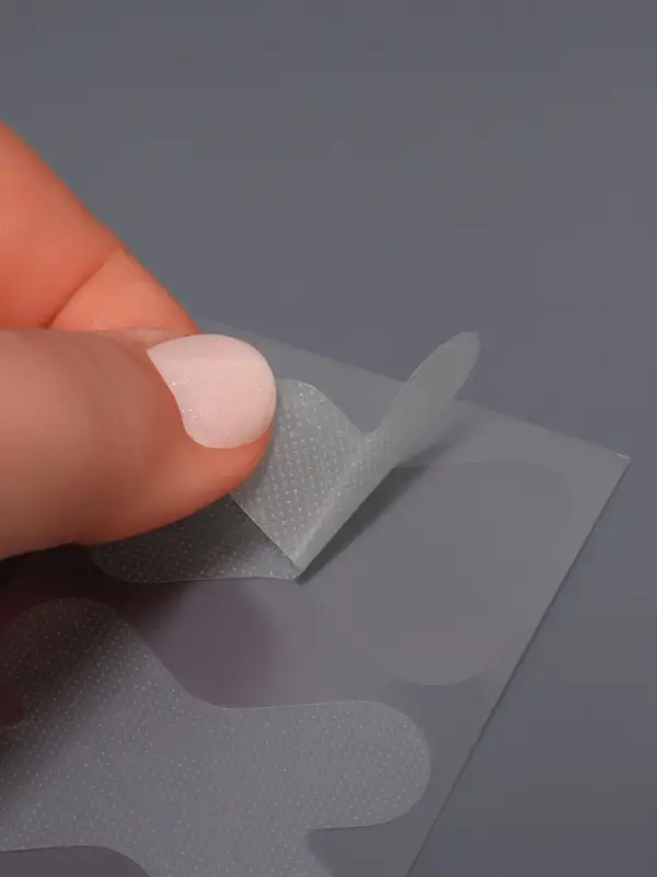 Пластины против храпа, набор - 30 шт., 5&times;3.5 см, на клеевой основе, на клеевой основе, прозрачные