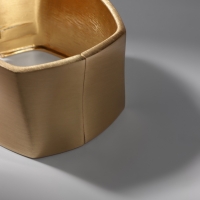 Браслет металл &laquo;Манжета&raquo; квадратный, цвет золото