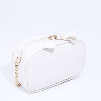 Сумка кросс-боди на молнии, цвет белый Сумка кросс-боди на молнии, цвет белый