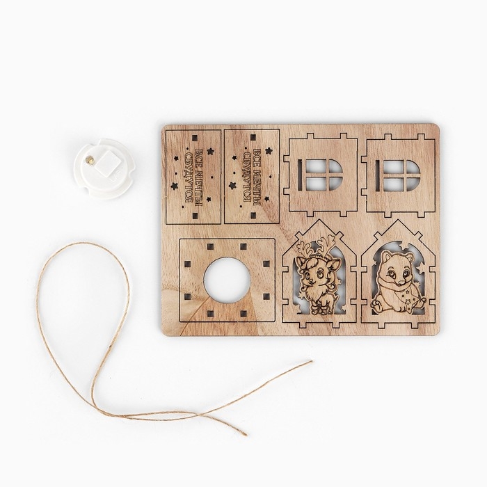 Интерьерное новогоднее украшение &laquo;Новый год: Загадай желание&raquo;, 6 х 4,5 см