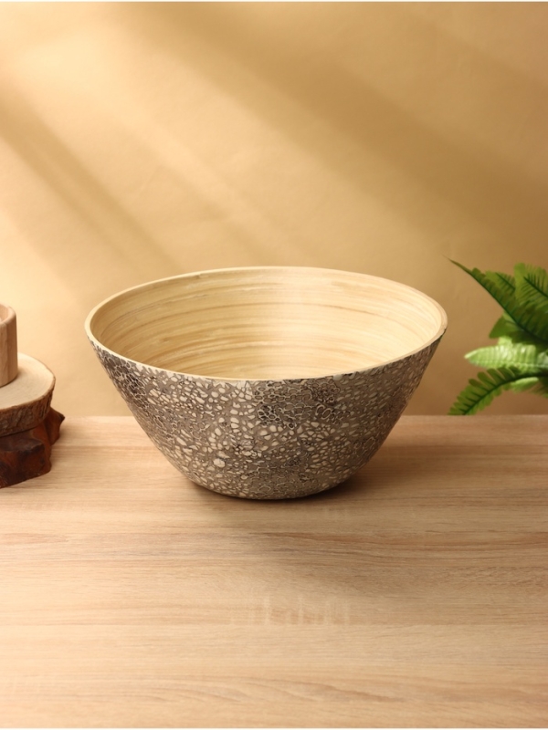 Салатник 29х29х13,5 см, бамбук