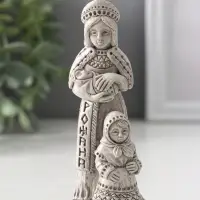Фигура славянская богиня &laquo;Рожана&raquo; 11.5&times;4&times;4 см, серая