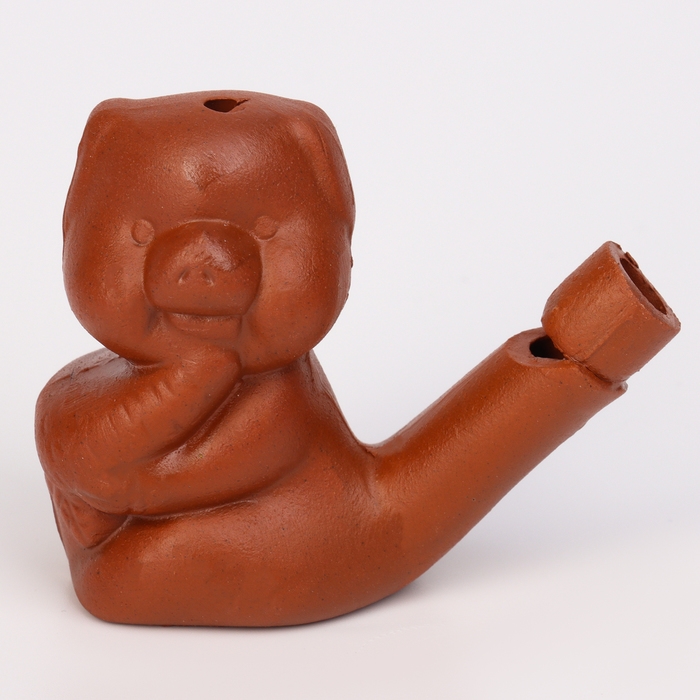 Свистулька керамическая «Свинка» для росписи 3 × 6 × 5,2см Свистулька керамическая «Свинка» для росписи 3 × 6 × 5,2см