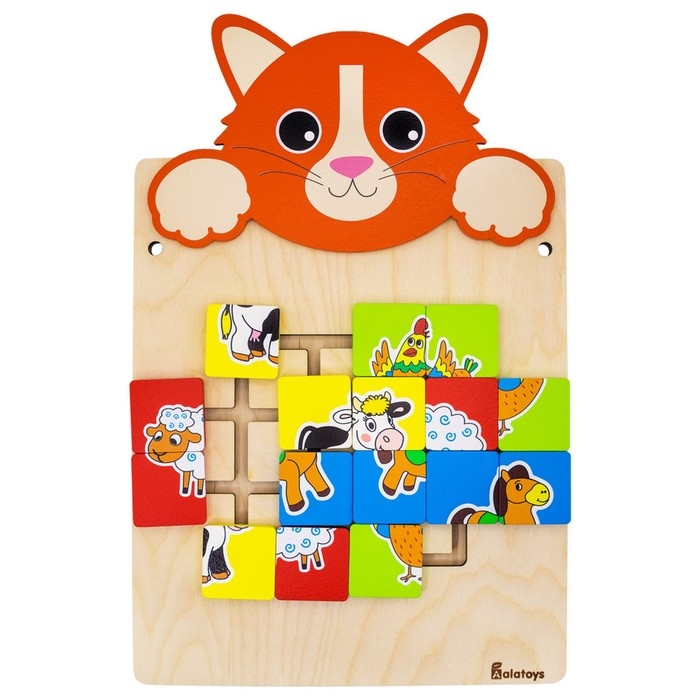 Настенная бизидоска &laquo;Котик&raquo;