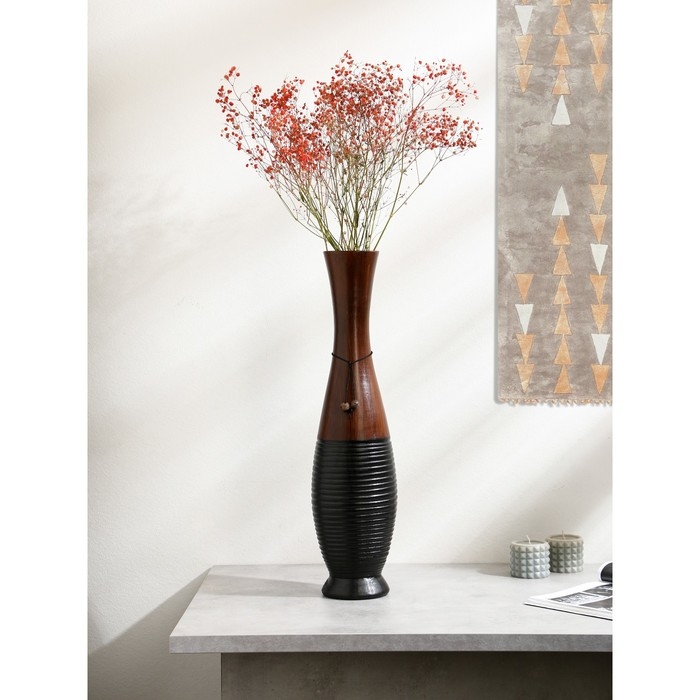 Ваза этническая &laquo;Джимма&raquo;, h=60 см, керамика, 1 сорт, Иран