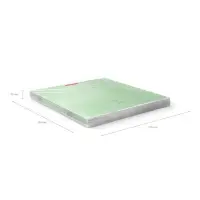 Тетрадь 12 листов в клетку, ErichKrause &laquo;Классика&raquo;, зелёная