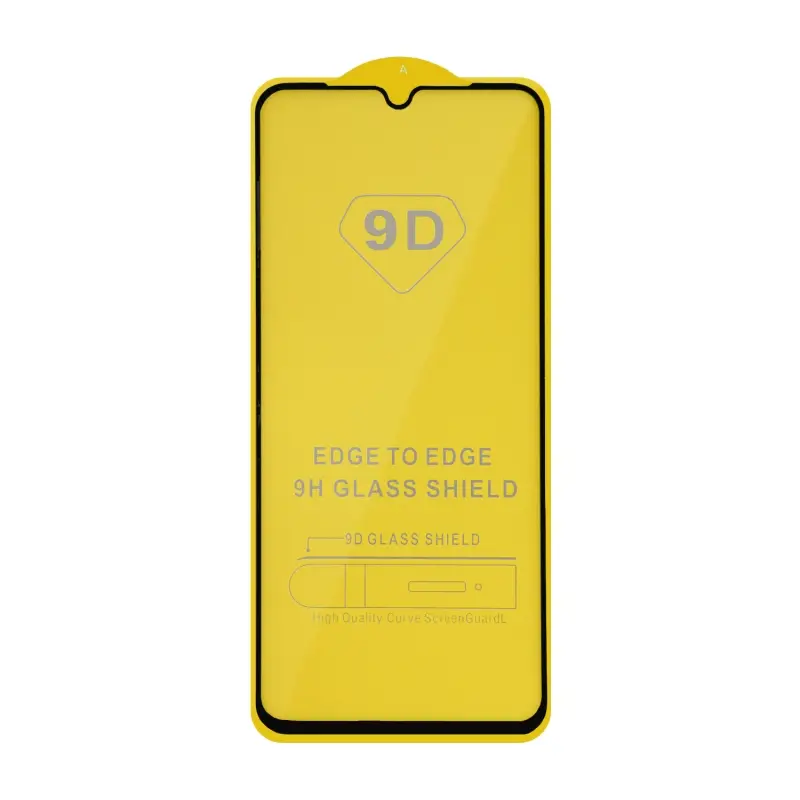Защитное стекло Samsung A25 с рамкой 9H Full Glue без упаковки (25 шт./уп.)