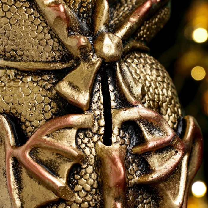 Копилка Копилка "Змей Горыныч" золото, 19х16см