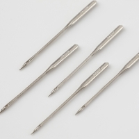 Иглы для бытовых швейных машин, для джинсовых тканей, №90-100, 5 шт, NJ-5 Иглы для бытовых швейных машин, для джинсовых тканей, №90-100, 5 шт, NJ-5