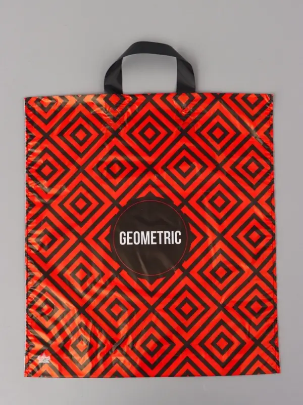 Пакет подарочный Геометрик 42 х 38 см 37 мкм