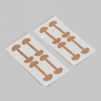 Набор наклеек для коррекции вросших ногтей, 8 шт, 5,2 &times; 2 см, цвет бежевый